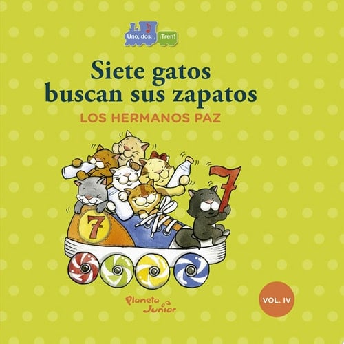 Siete gatos buscan sus zapatos/ocho tigres comen bizcocho