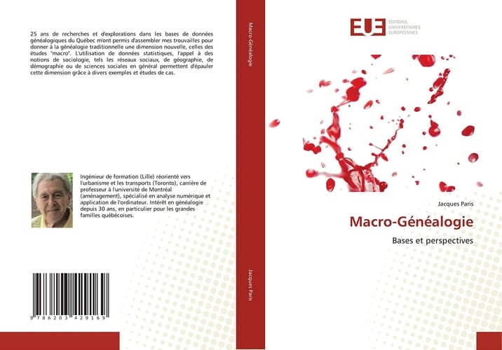 Macro-Généalogie: Bases et perspectives (French Edition)