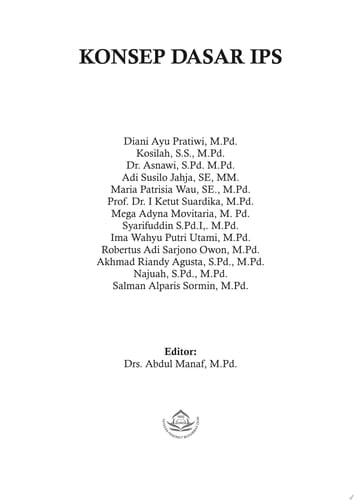 Konsep Dasar IPS