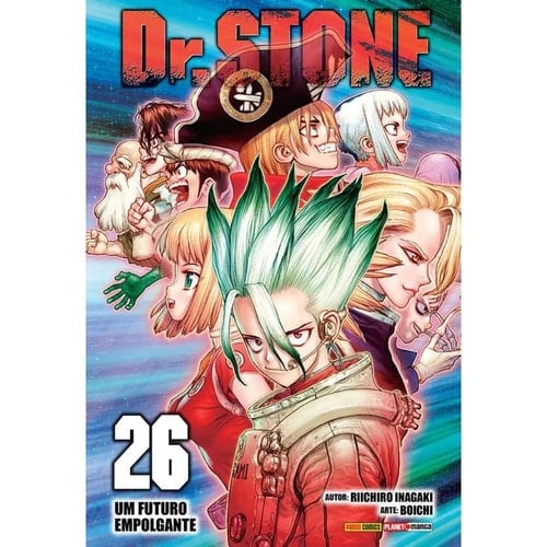 livro dr stone vol 26