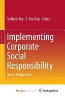 Implementing Corporate Social Responsibility Indian Perspectives