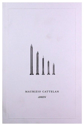 Maurizio Cattelan - Amen
