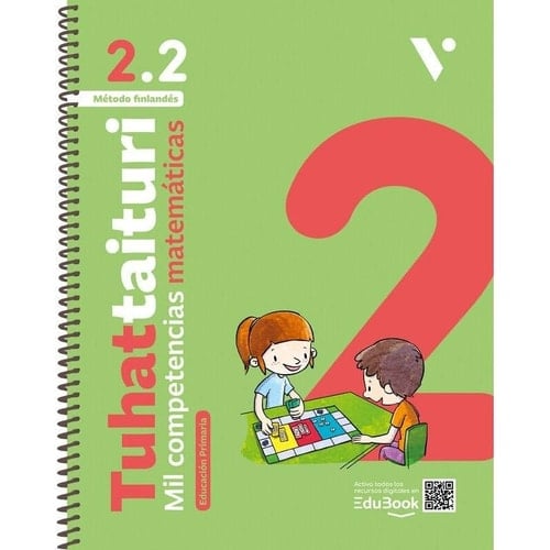 Tuhattaituri 2.2 Matemáticas. Libro y fichas. Nueva Edición