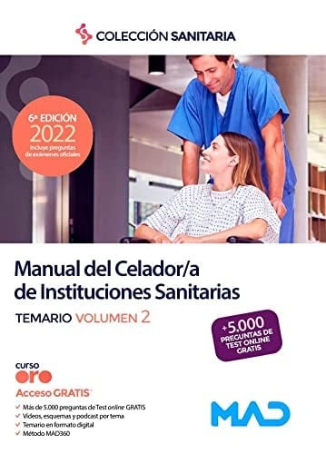 Manual del Celador de Instituciones Sanitarias. Volumen II