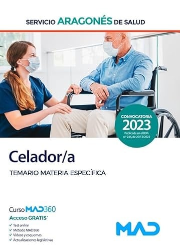Celador del Servicio Aragonés de Salud (SALUD-Aragón). Temario Materia Específica