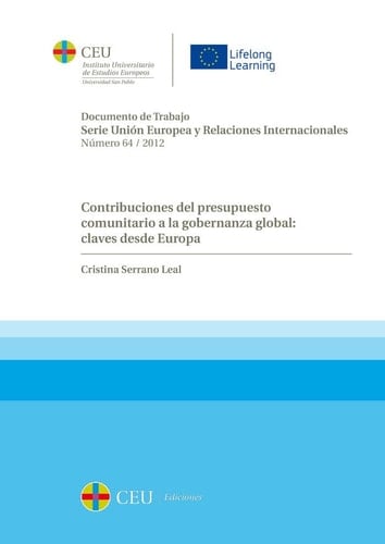Contribuciones del presupuesto comunitario a la gobernanza global: claves desde Europa