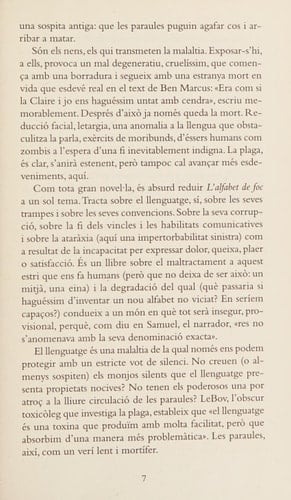 L'alfabet de foc