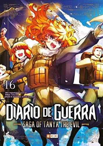 Diario de guerra - Saga of Tanya the evil núm. 16