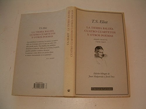 La tierra baldía poesía selecta (1909-1942)