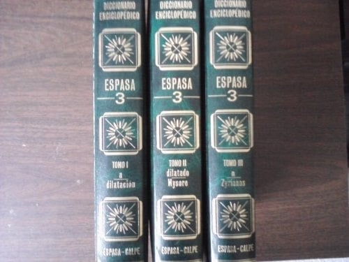 Diccionario enciclopédico Espasa 3