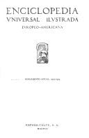 Enciclopedia vniversal ilvstrada evropeo-americana Supl. anual. 1973/74