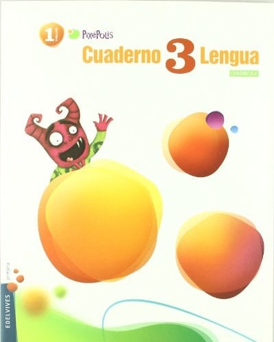 Cuaderno 3 de Lengua (Cuadricula) 1o Primaria