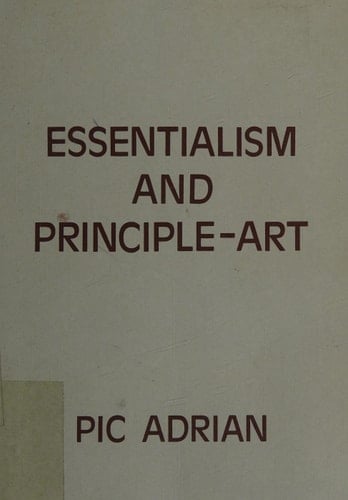 Essentialism and Principle-art