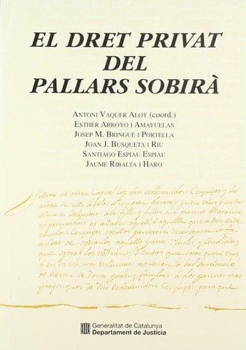 dret privat del Pallars Sobirà/El