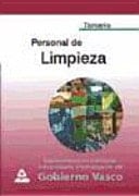 Personal de limpieza del departamento de educacion, universidades e investigacion del gobierno vasco. Temario