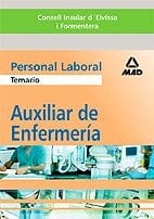 Auxiliar de enfermeria del consell insular d ́eivissa i formentera. Personal laboral. Temario