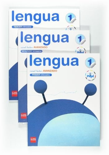 Lengua, Avanzado.1 Primaria. Conecta con Pupi. Trimestres