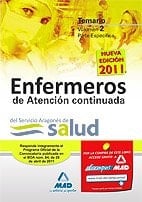 Enfermeros de atención continuada del servicio aragonés de salud. Temario parte específica. Volumen ii