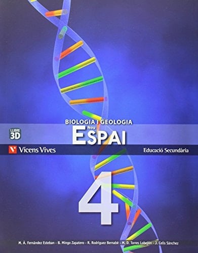 Nou espai 4, Educació Secundària biologia i geologia : Llibre 3D
