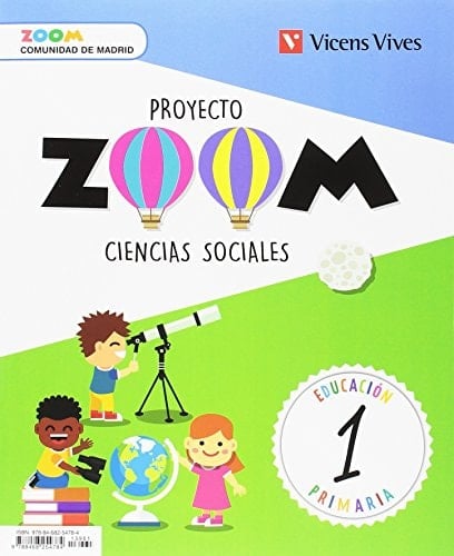 Ciencias sociales, 1 Educación Primaria, Comunidad de Madrid Proyecto Zoom