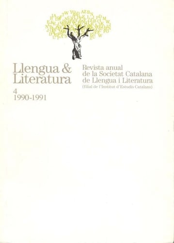 Lengua & literatura: (1990-1991)