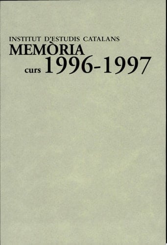 Memòria curs 1996-1997