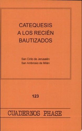 Catequesis a los recién bautizados