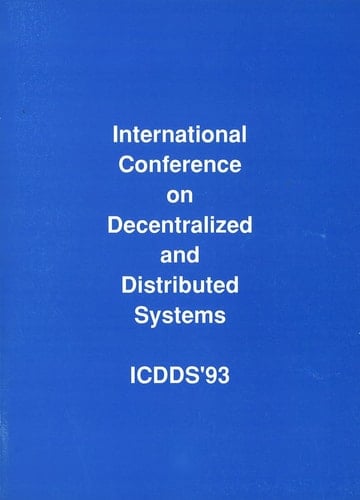 INTERNAT.CONFER.ON DECENTRAL.SYSTEMS