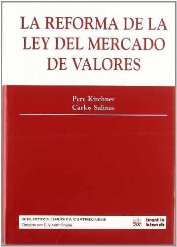 La reforma de la ley del mercado de valores