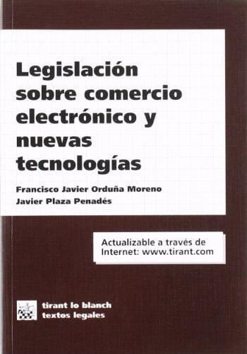 Legislación sobre comercio electrónico y nuevas tecnologías