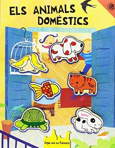 JUGA AMB LES FORMES. ANIMALS DOMÈSTICS (Catalan Edition)