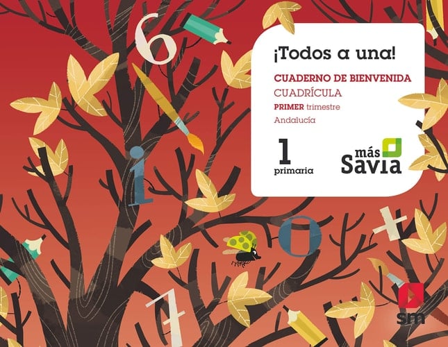 ¡Todos a una!, 1 Primaria, Andalucía - Más Savia : cuadrícula