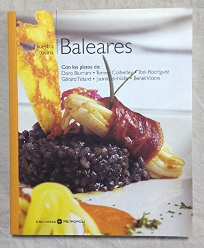 Baleares con los platos de Doro Biurrum, Tomeu Caldentey, Toni Rodríguez, Gérard Tétard, Jacinto del Valle, Benet Vicens