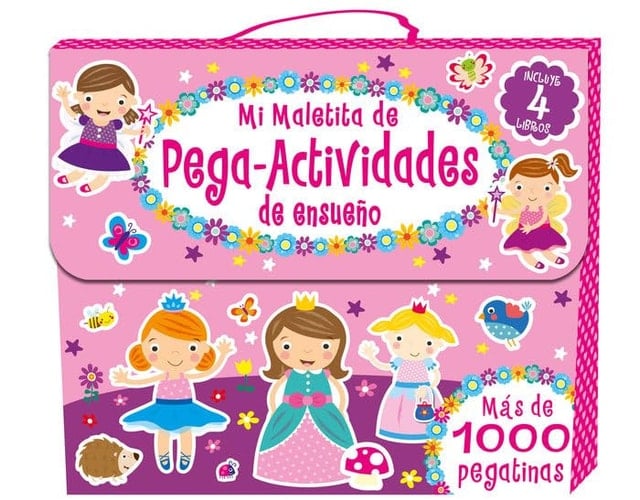 1000 PEGA ACTIVIDADES NIÑAS (1000's OFSTICKERS- MYFIRSTPRETTYSTICKERPACK) (Spanish Edition)
