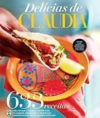 livro delicias de claudia 633 receit abril Ed. 2014
