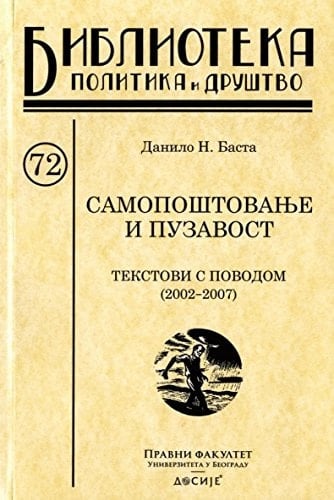 Samopoštovanje i puzavost - tekstovi s povodom : (2002-2007)