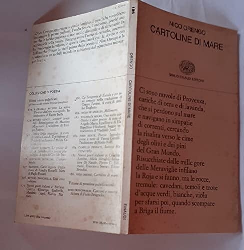 Cartoline di mare (Collezione di poesia) (Italian Edition)