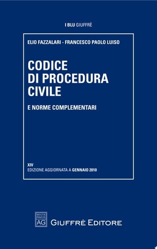 Codice di procedura civile e norme complementari