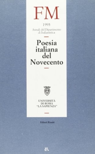 Poesia italiana del Novecento (Italian Edition)