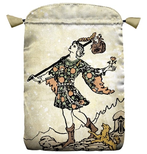 Tarot Original 1909: Satin Printed Tarot Bag