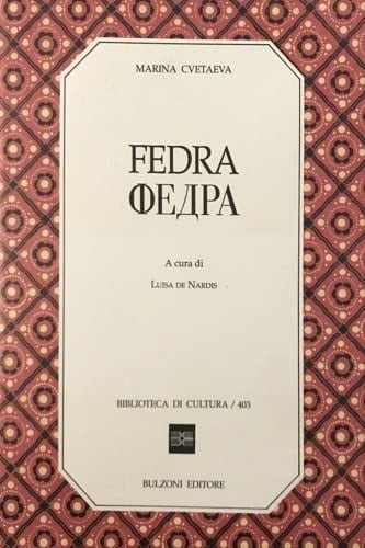 Fedra. Testo russo a fronte