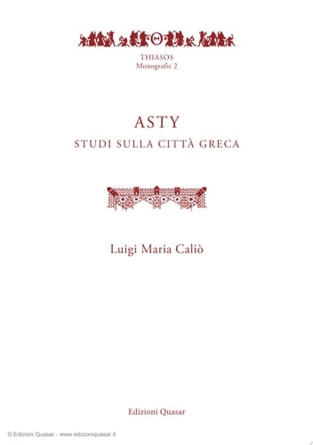 Asty studi sulla città greca