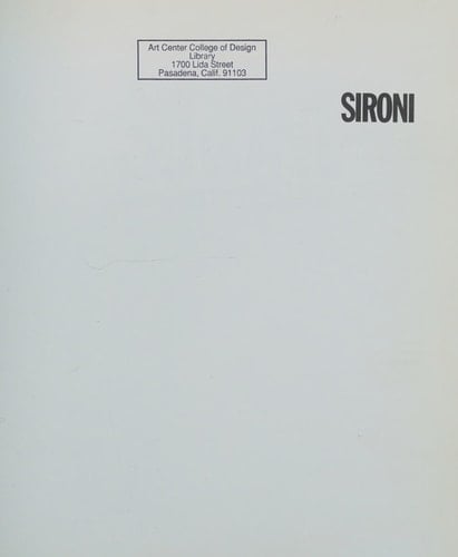 Sironi: Works 1919-1959