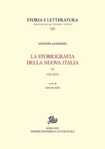 La storiografia della nuova Italia: III. 1946-2005