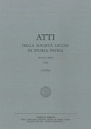 Atti della Società ligure di storia patria Nuova serie 57 (CXXX1)