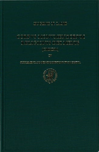 Corpus Monumentorum Religionis Dei Menis (CMRDN)