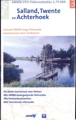 ANWB/VVV Fietsrouteatlas 3. Salland, Twente, Achterhoek