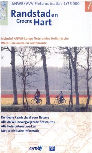 ANWB/VVV Fietsrouteatlas 7. Randstad en Groene Hart