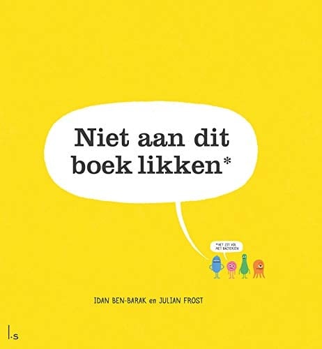 Niet aan dit boek likken* het zit onder de vieze beestjes
