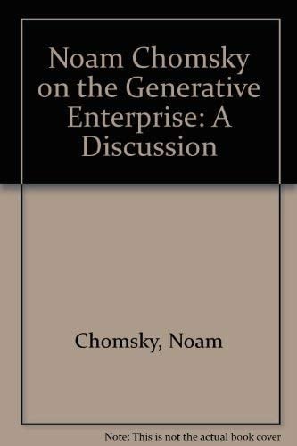 On the Generative Enterprise A Discussion